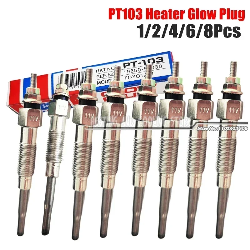 1/2/4/6/8Pcs PT103 Glow Plug 1 - Bosch Spark Plug Iridium 评论和价格