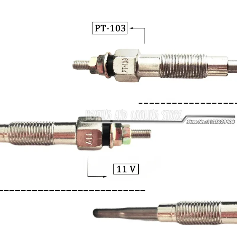 1/2/4/6/8Pcs PT103 Glow Plug 1 - Bosch Spark Plug Iridium 评论和价格